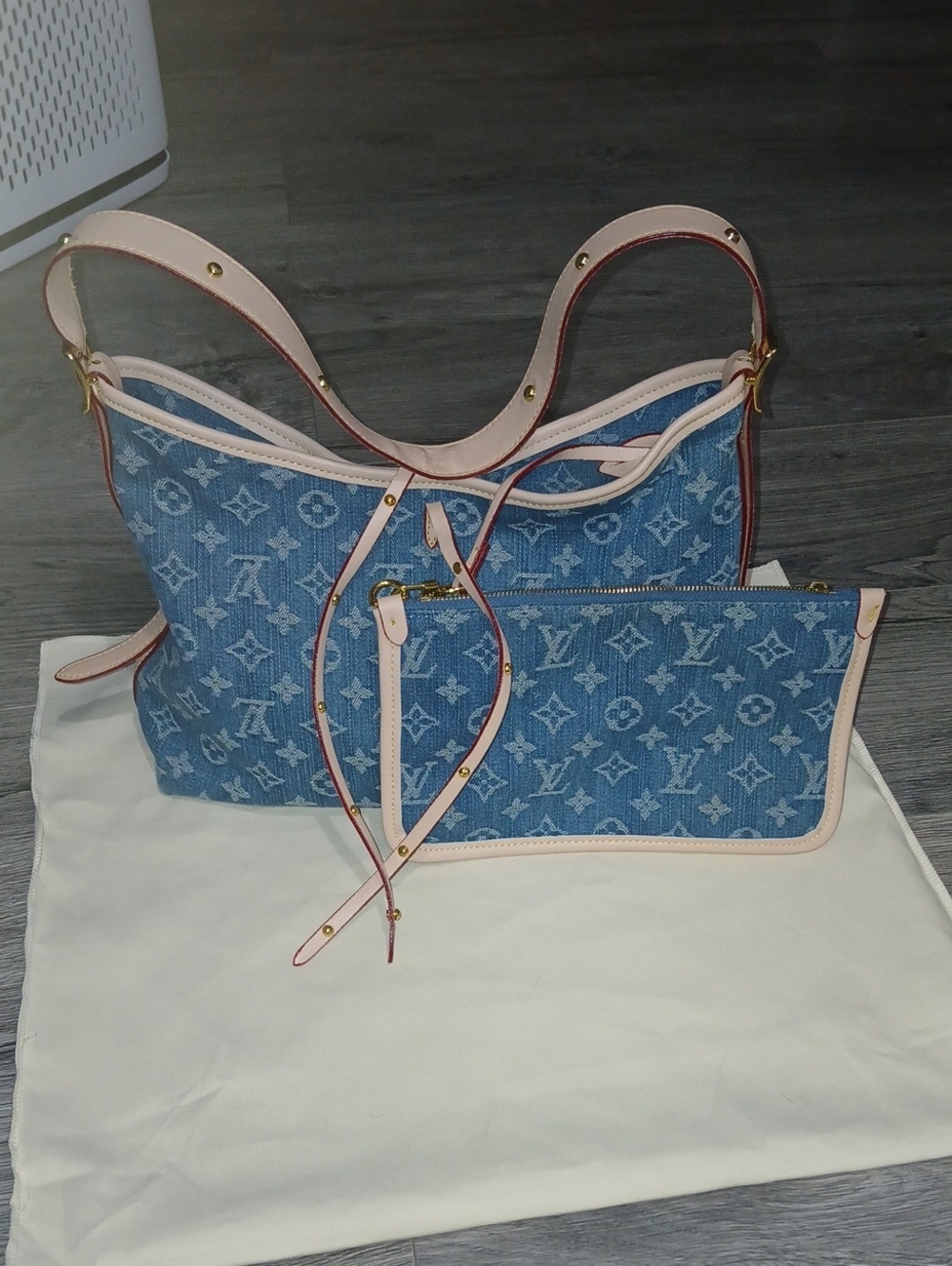 Denim Shoulder Bag